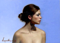 Don Seegmiller portrait painting traditional